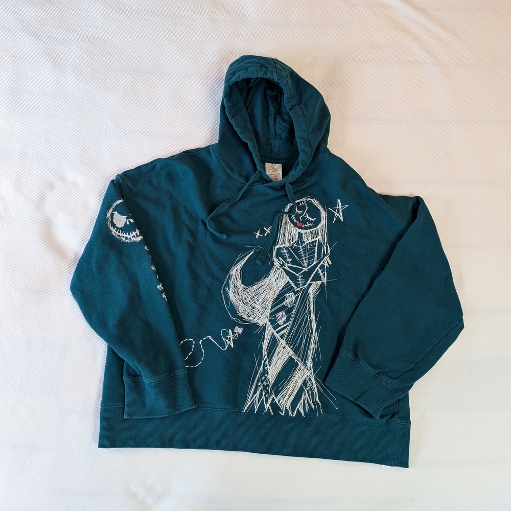 Disney Teal Graphic Sweater for Men